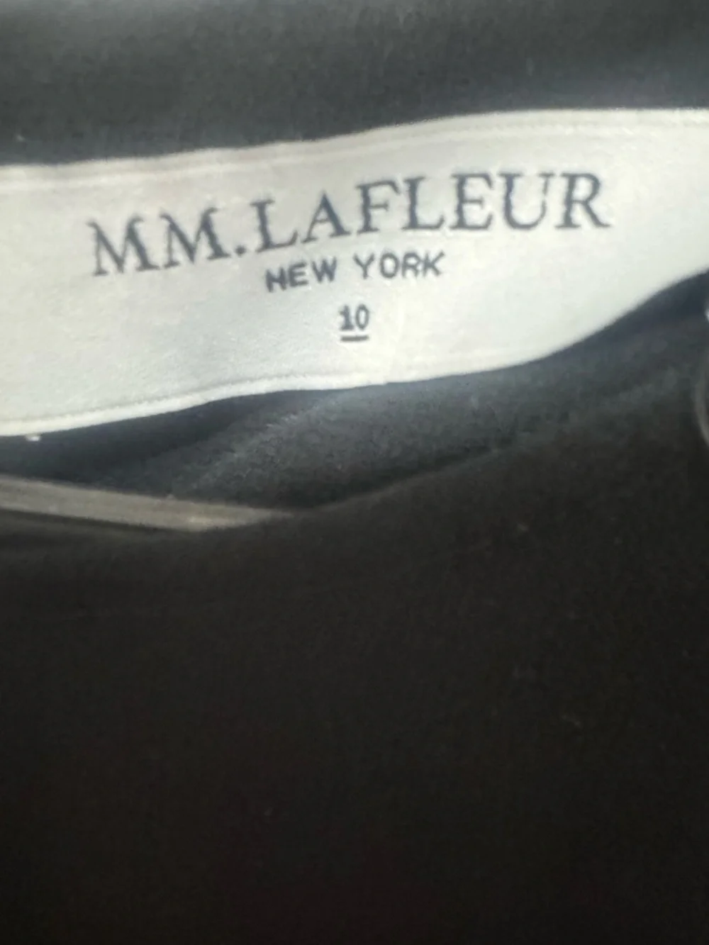MM Lafleur Masha Dress Black Size 10
